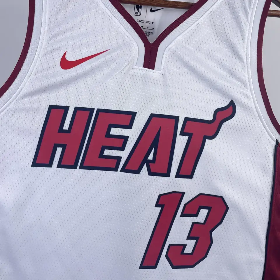 Foto 3 de Miami Heat cuello en V blanco nº13 Adebayo