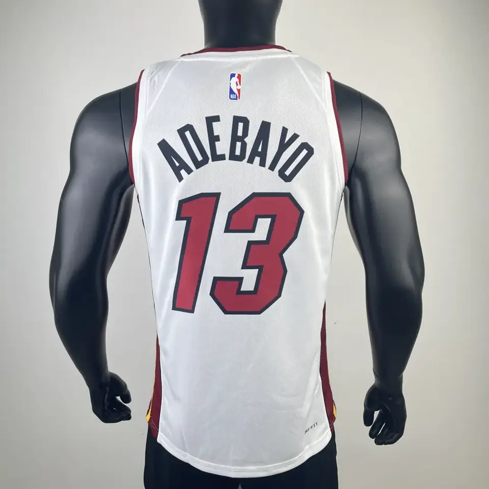 Foto 4 de Miami Heat cuello en V blanco nº13 Adebayo