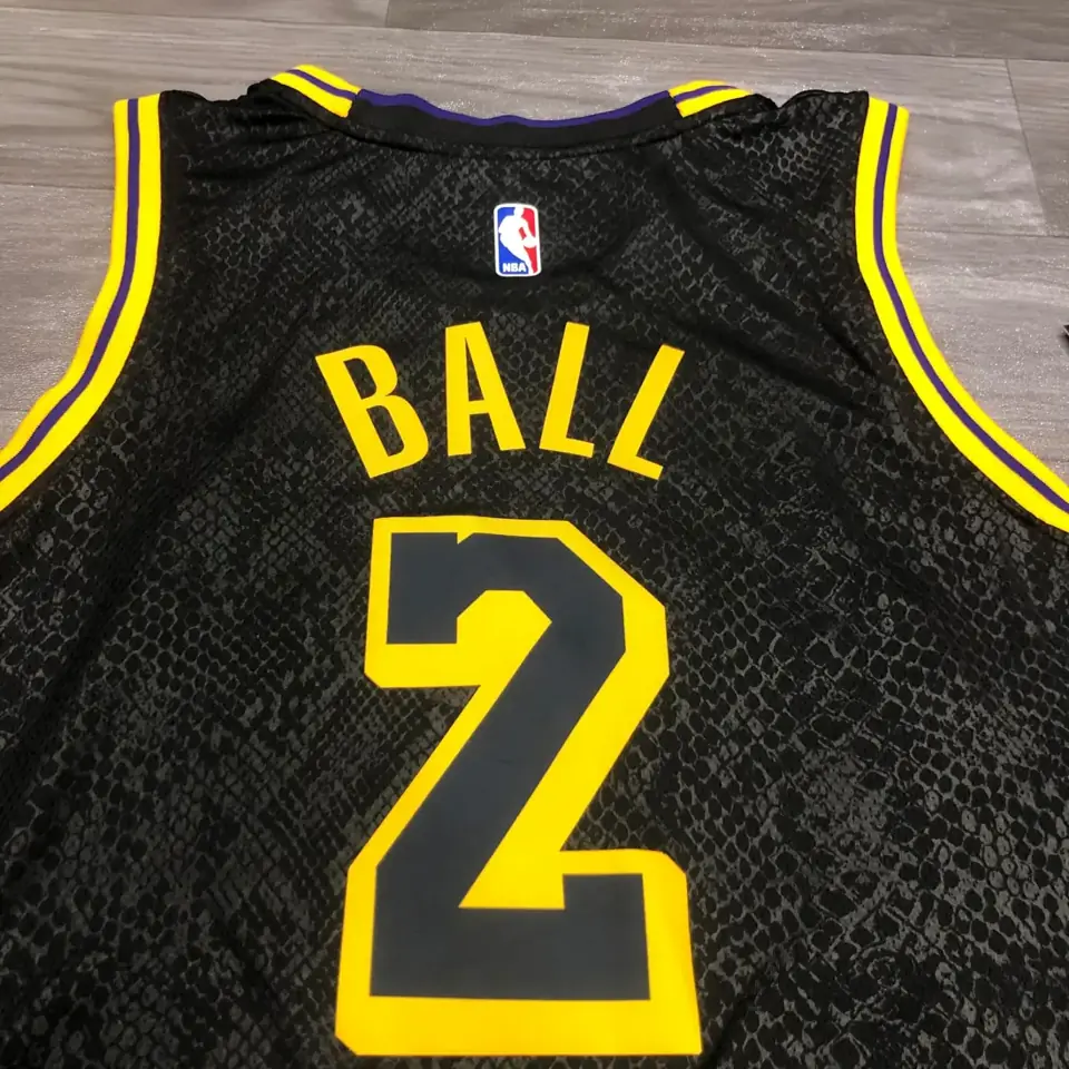 Foto 4 de Los Angeles Lakers estampado de serpiente nº 2 Lonzo Ball