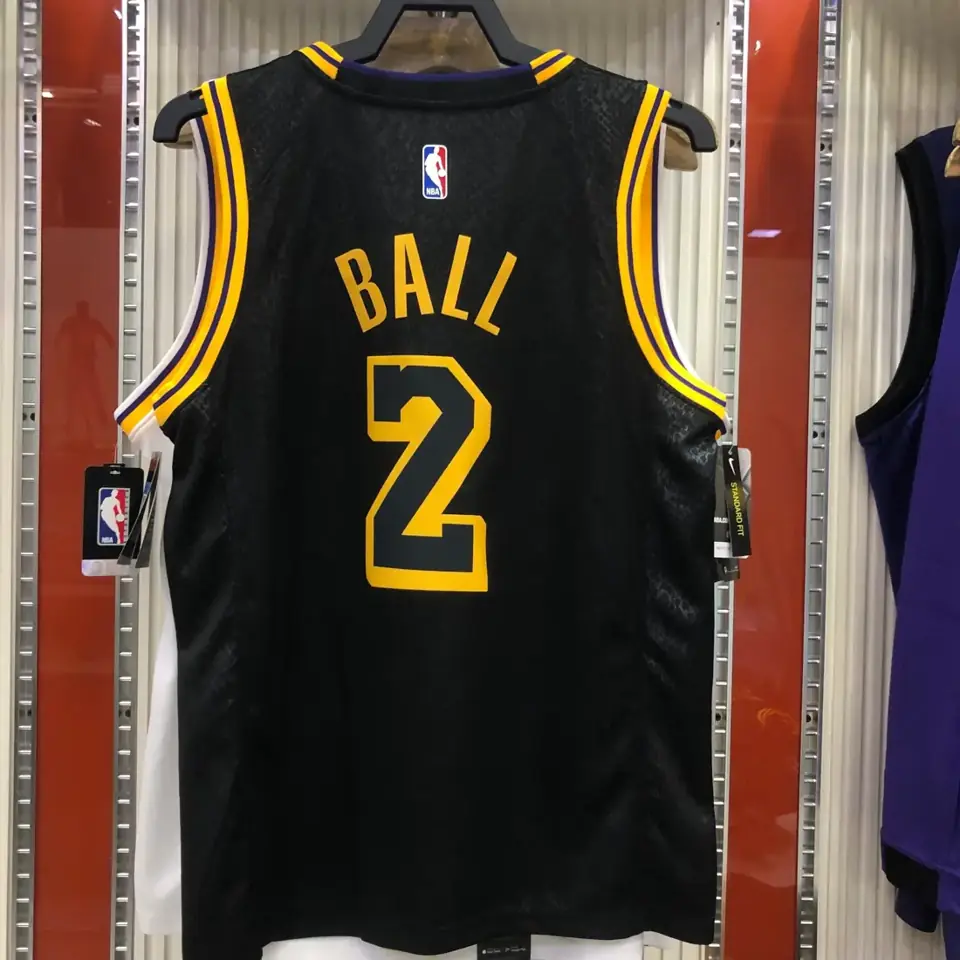 Foto 7 de Los Angeles Lakers estampado de serpiente nº 2 Lonzo Ball
