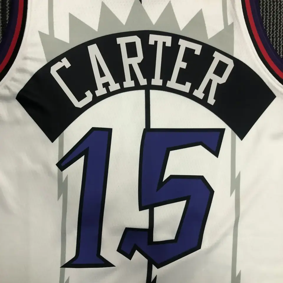 Foto 2 de Raptors Retro blanco Nº 15 Carter