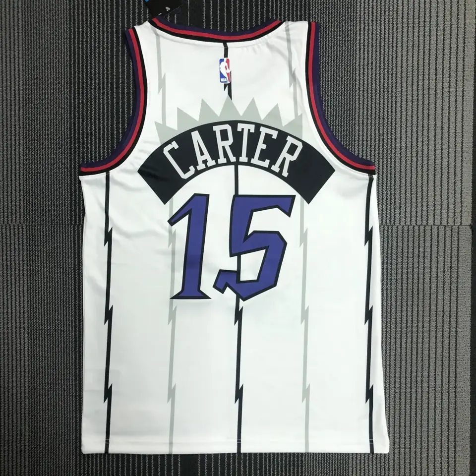 Foto 3 de Raptors Retro blanco Nº 15 Carter