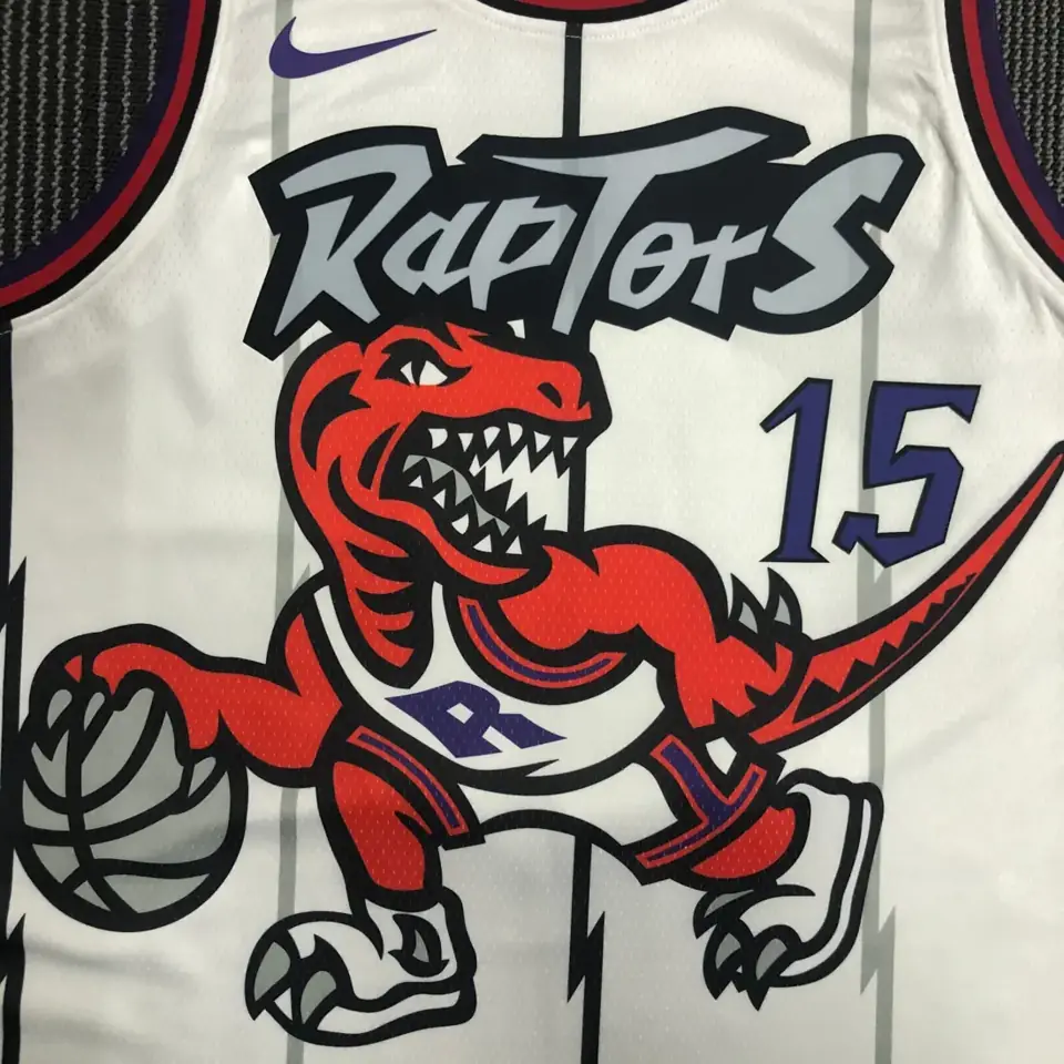 Foto 4 de Raptors Retro blanco Nº 15 Carter