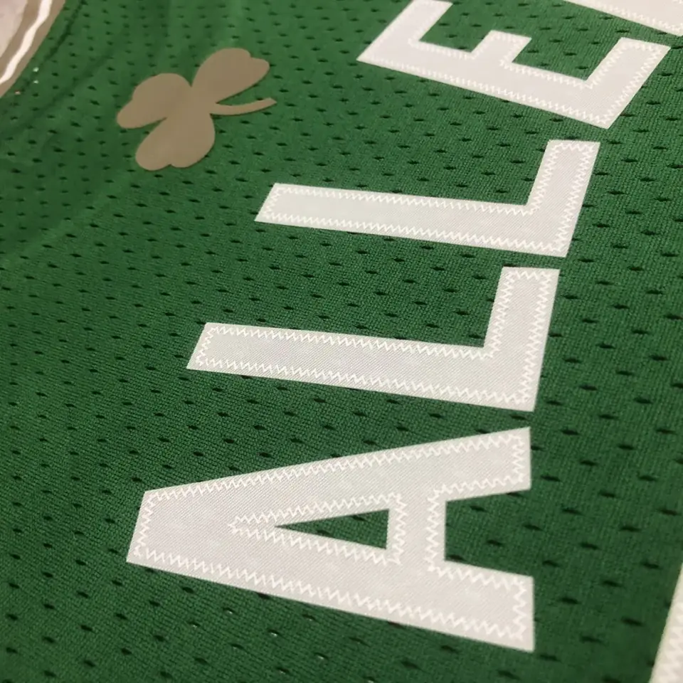 Foto 5 de MN camiseta retro termoimpresa: SW Celtics temporada 07/08 San Patricio nº 20 Ray Allen