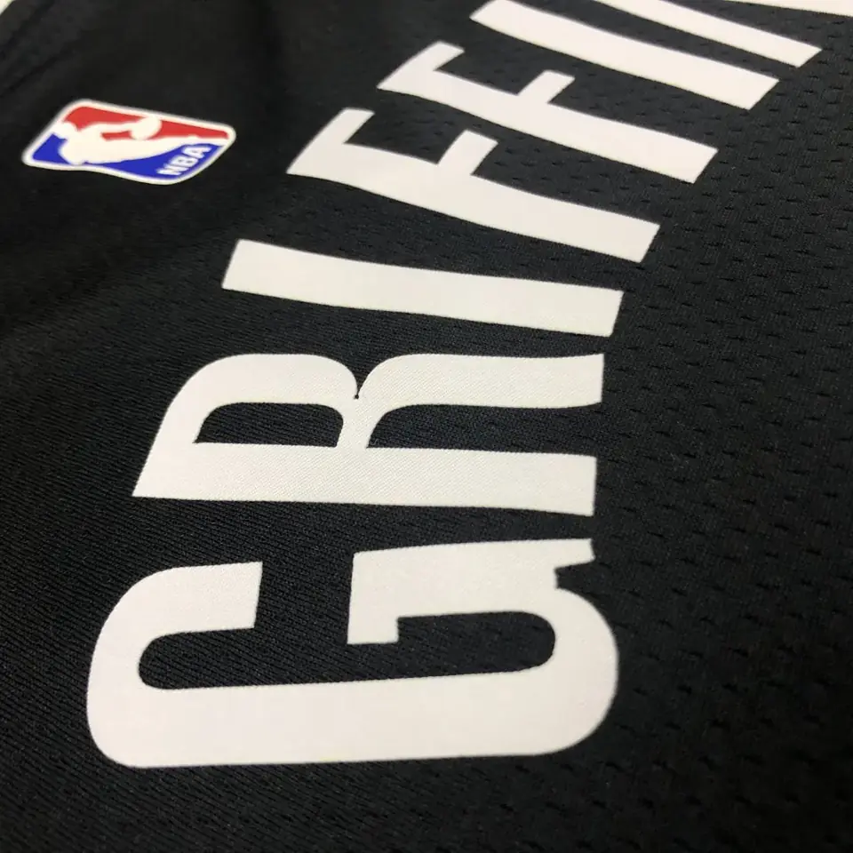 Foto 5 de Brooklyn Nets, cuello en V, negro, nº 2 Griffin
