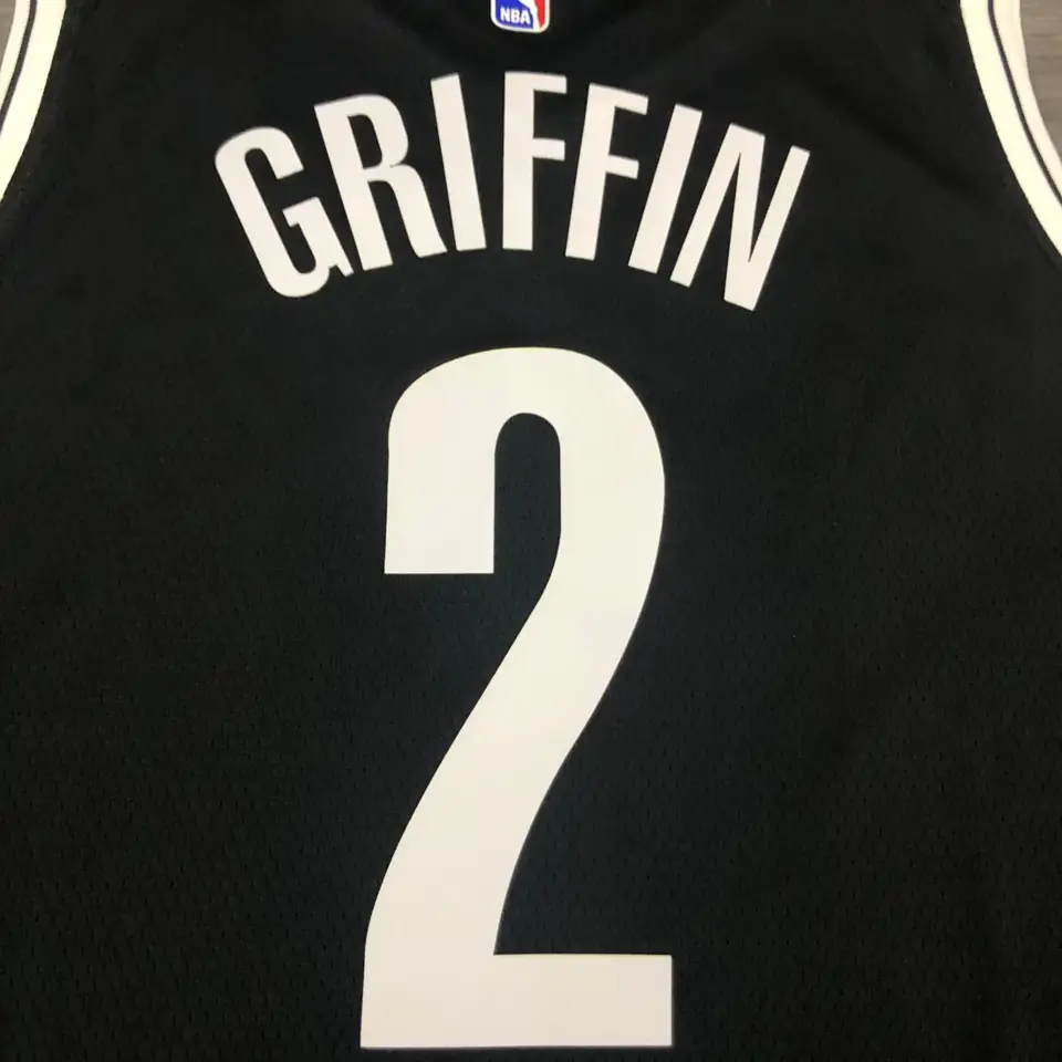 Foto 7 de Brooklyn Nets, cuello en V, negro, nº 2 Griffin