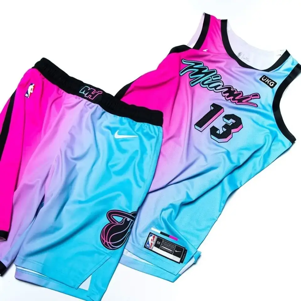 Foto 7 de Temporada 21 Heat de Miami edición ciudad con degradado, n.º 14 Tyler Herro
