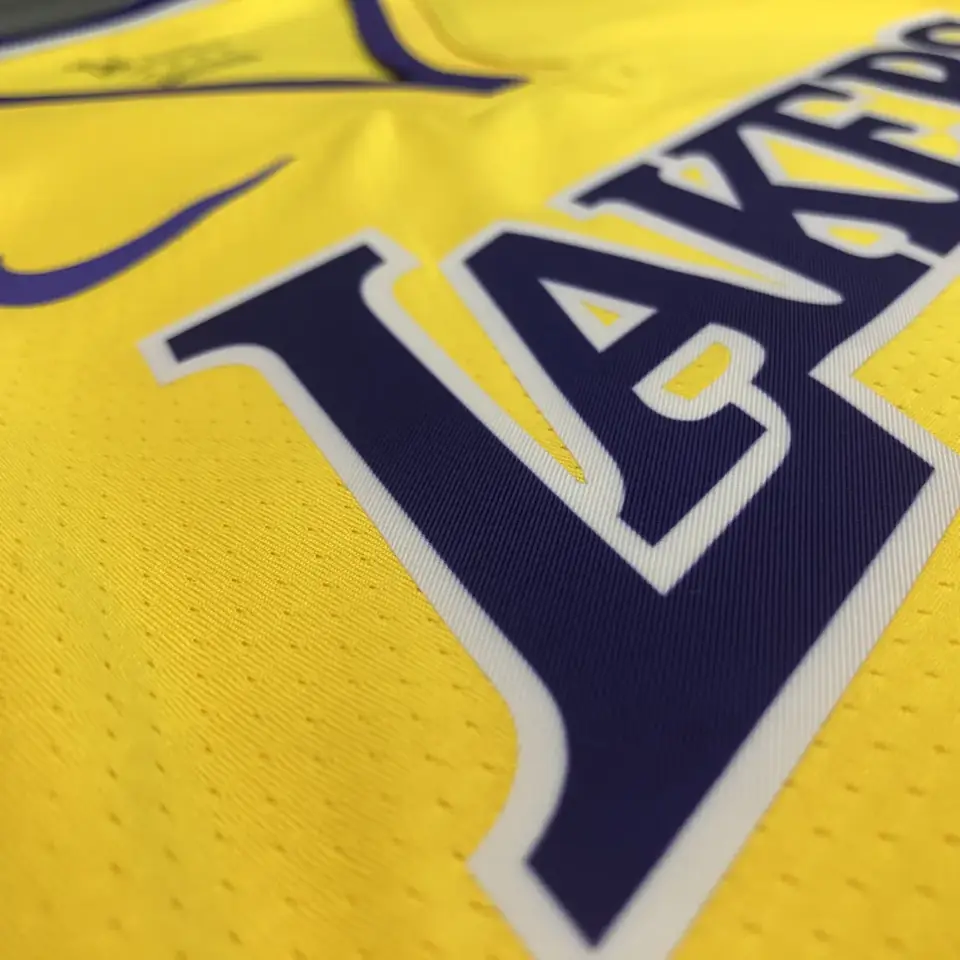 Foto 7 de Los Angeles Lakers amarillo cuello en V nº 3 Davis