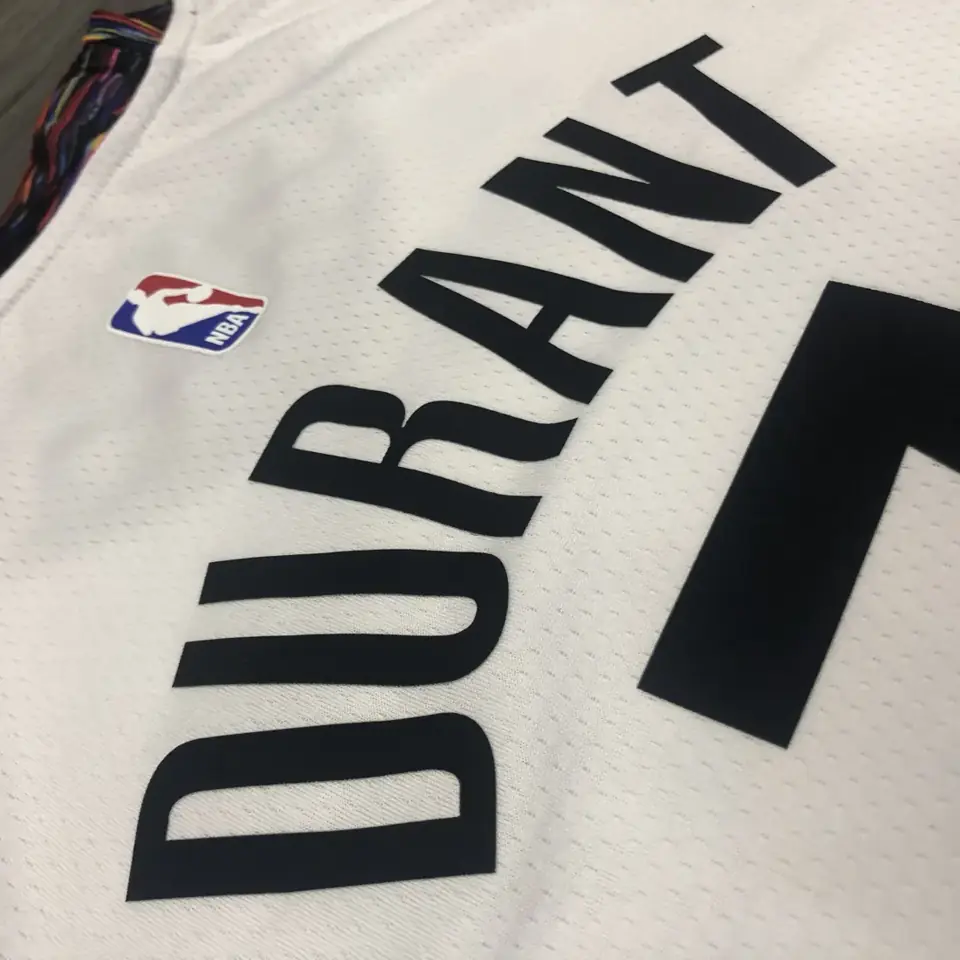 Foto 4 de Temporada 20 Brooklyn Nets City Edition (camuflaje), blanco, nº 7 Durant