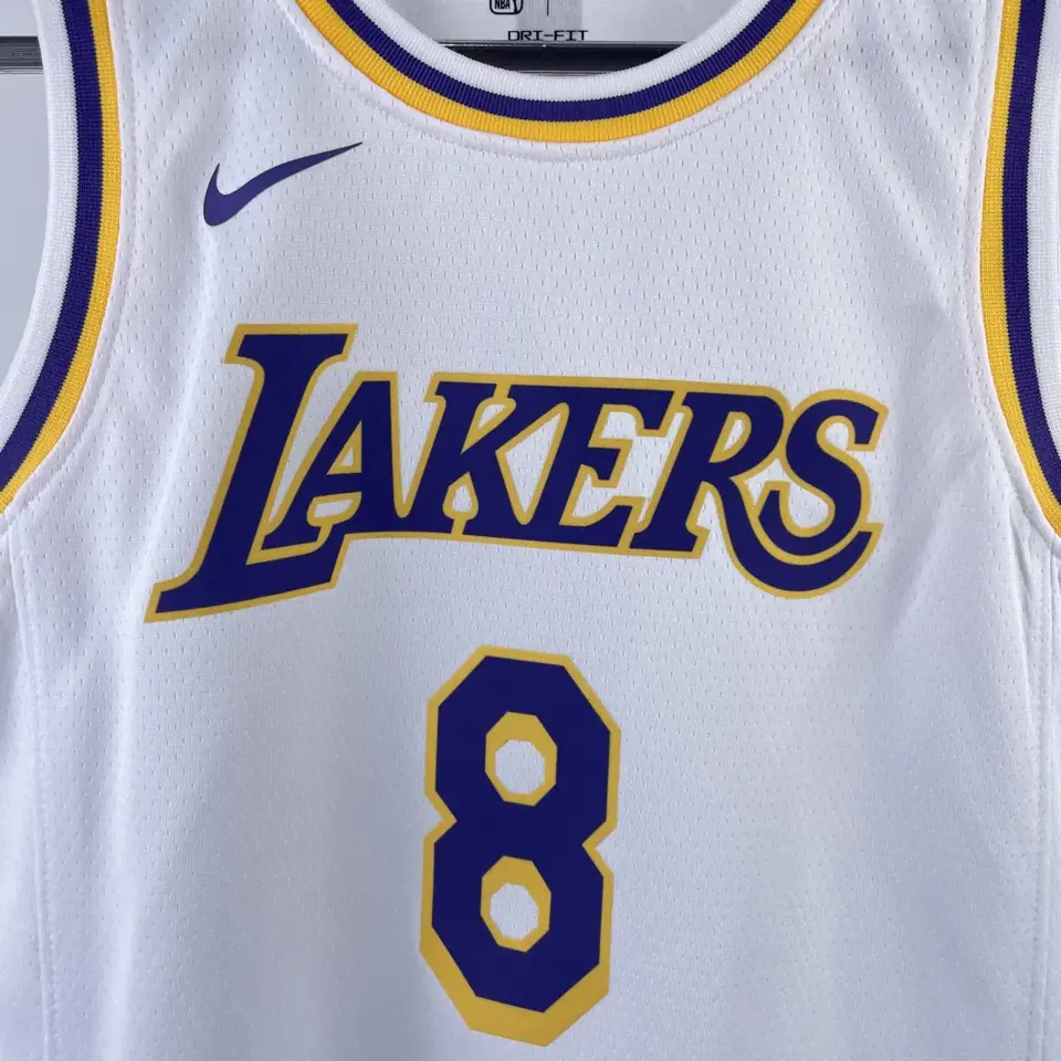 Foto 8 de Juvenil/niños: Lakers blanco número 8 Kobe