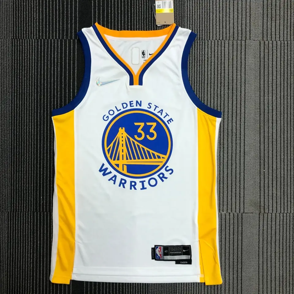 Foto 1 de 75 aniversario Los Warriors blanco número 33 Wiseman