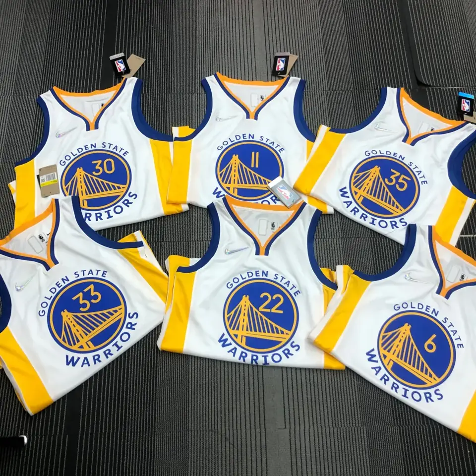Foto 3 de 75 aniversario Los Warriors blanco número 33 Wiseman