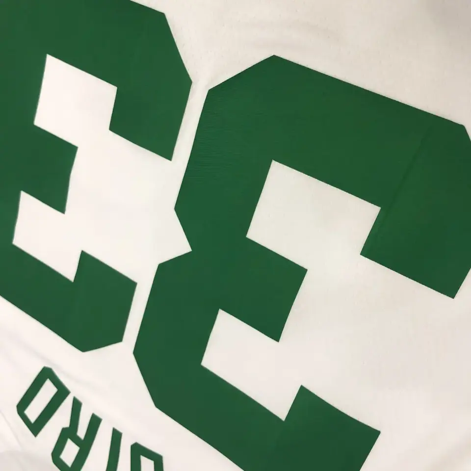 Foto 3 de Celtics retro verde y blanco nº 33 Larry Bird