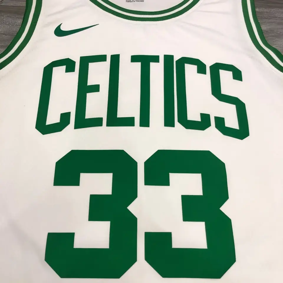 Foto 7 de Celtics retro verde y blanco nº 33 Larry Bird