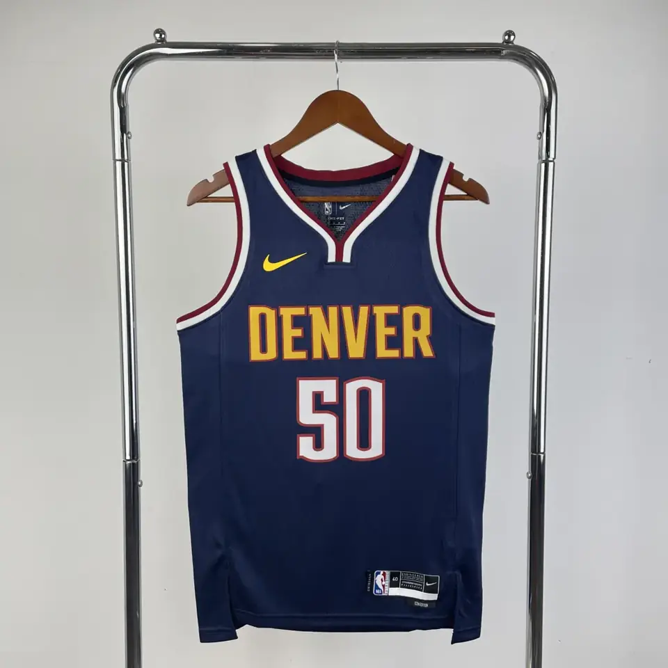 Foto 1 de Temporada 23 Denver Nuggets azul marino n.º 50 Gordon