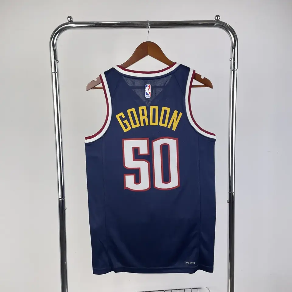 Foto 3 de Temporada 23 Denver Nuggets azul marino n.º 50 Gordon