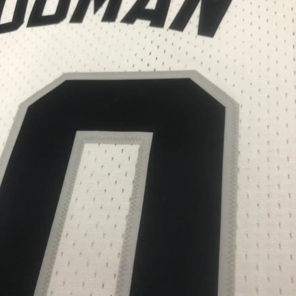 Foto 4 de MN camiseta retro termosellada: SW San Antonio Spurs temporada 1993/94 blanco n.º 10 Rodman