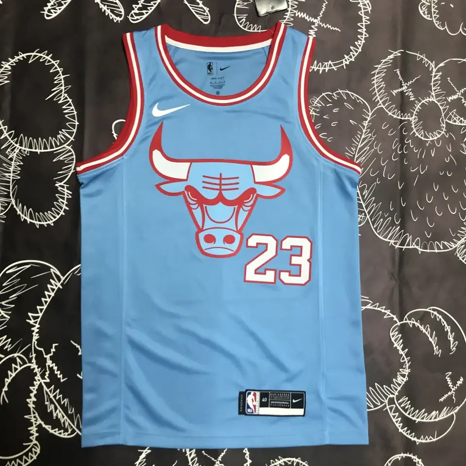 Foto 6 de Bulls azul número 23 Jordan