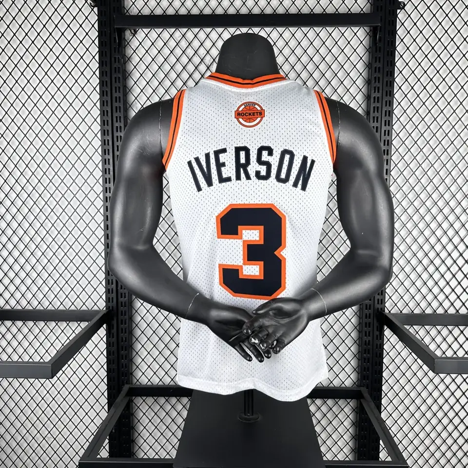 Foto 3 de Camiseta retro termoimpresa MN: SW Nuggets temporada 06/07 Noche retro ABA nº 3 Iverson