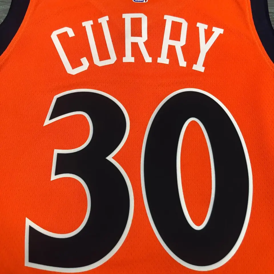 Foto 6 de Golden State Warriors camiseta novato naranja n.º 30 Stephen Curry