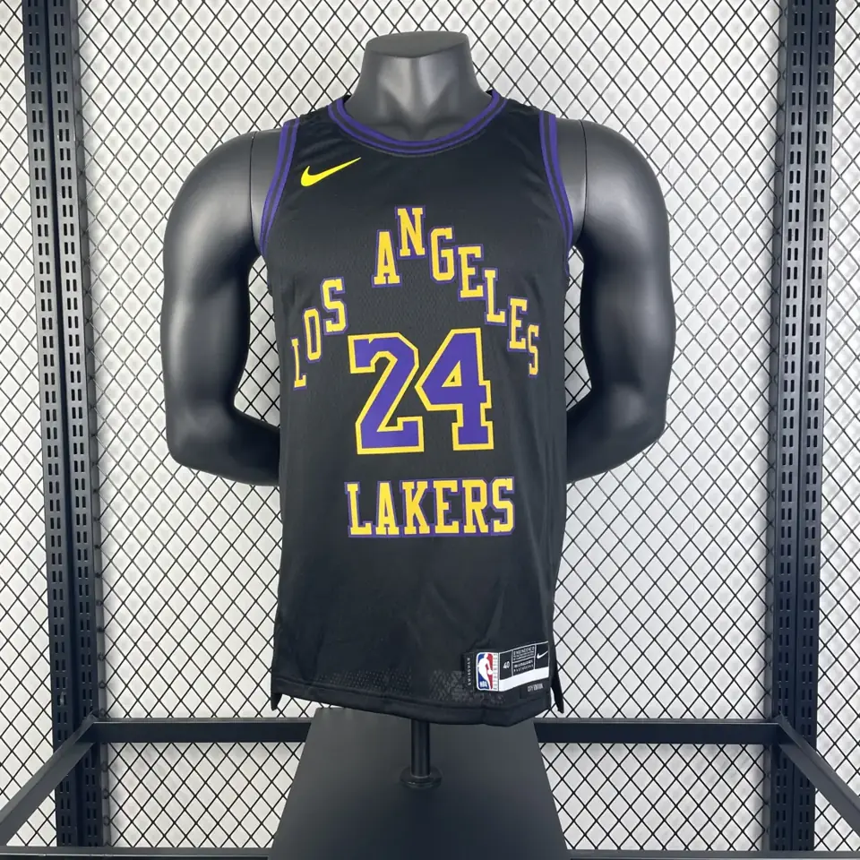 Foto 3 de Camiseta temporada 26 Lakers City Edition número 24 Kobe
