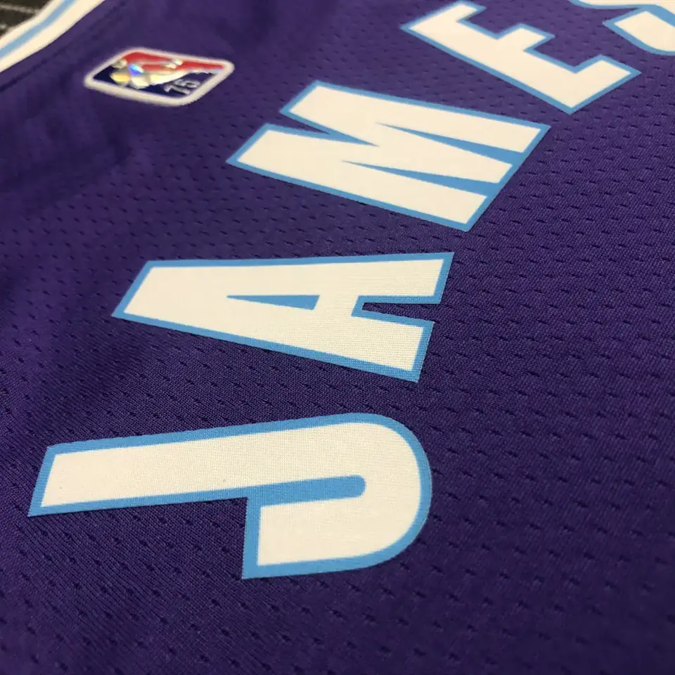Foto 7 de 75º aniversario temporada 22 Lakers City Edition nº 6 James