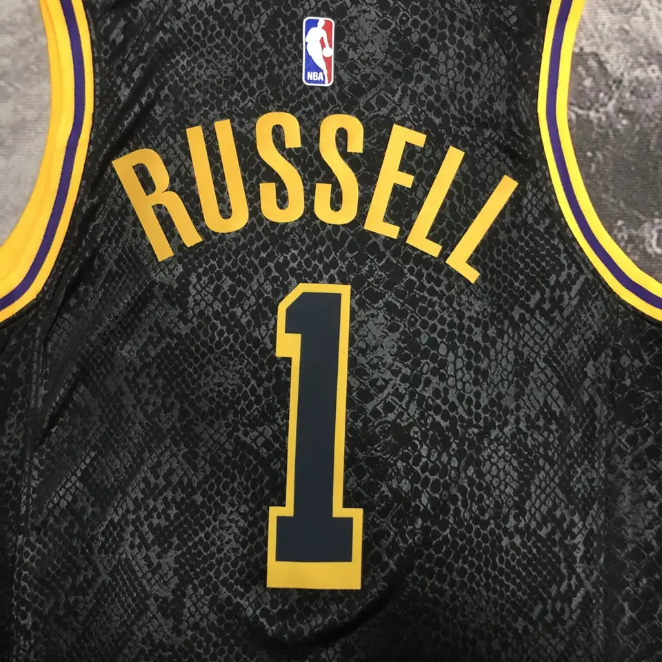 Foto 3 de Lakers estampado de serpiente nº 1 Russell