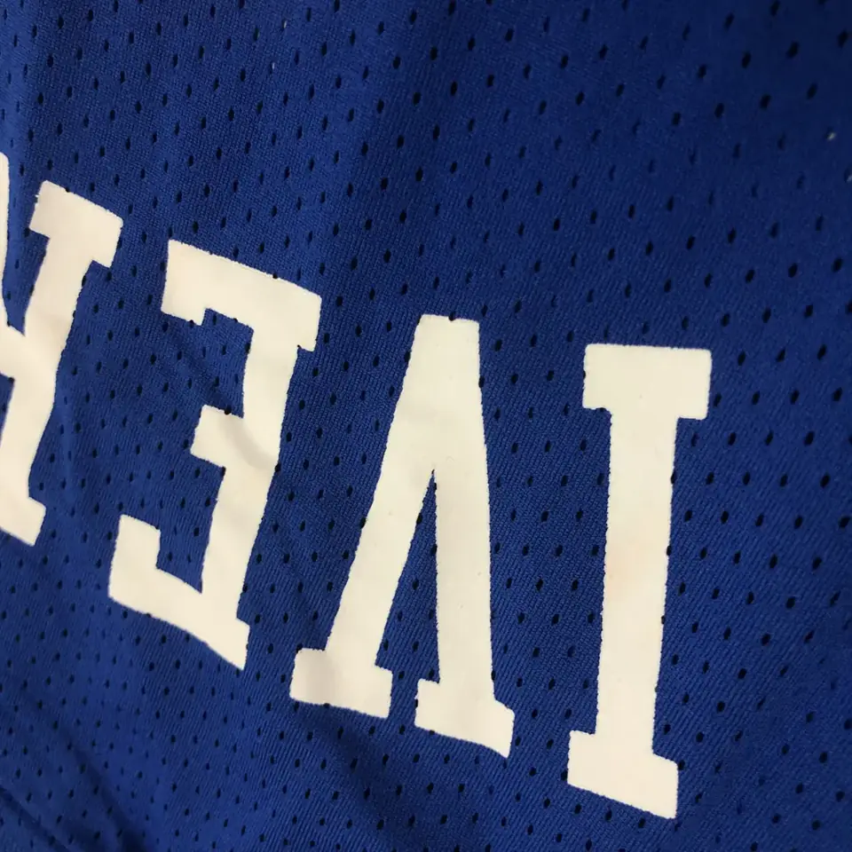 Foto 6 de Mitchellness 76ers de Filadelfia azul número 3 Iverson camiseta retro de malla de manga corta