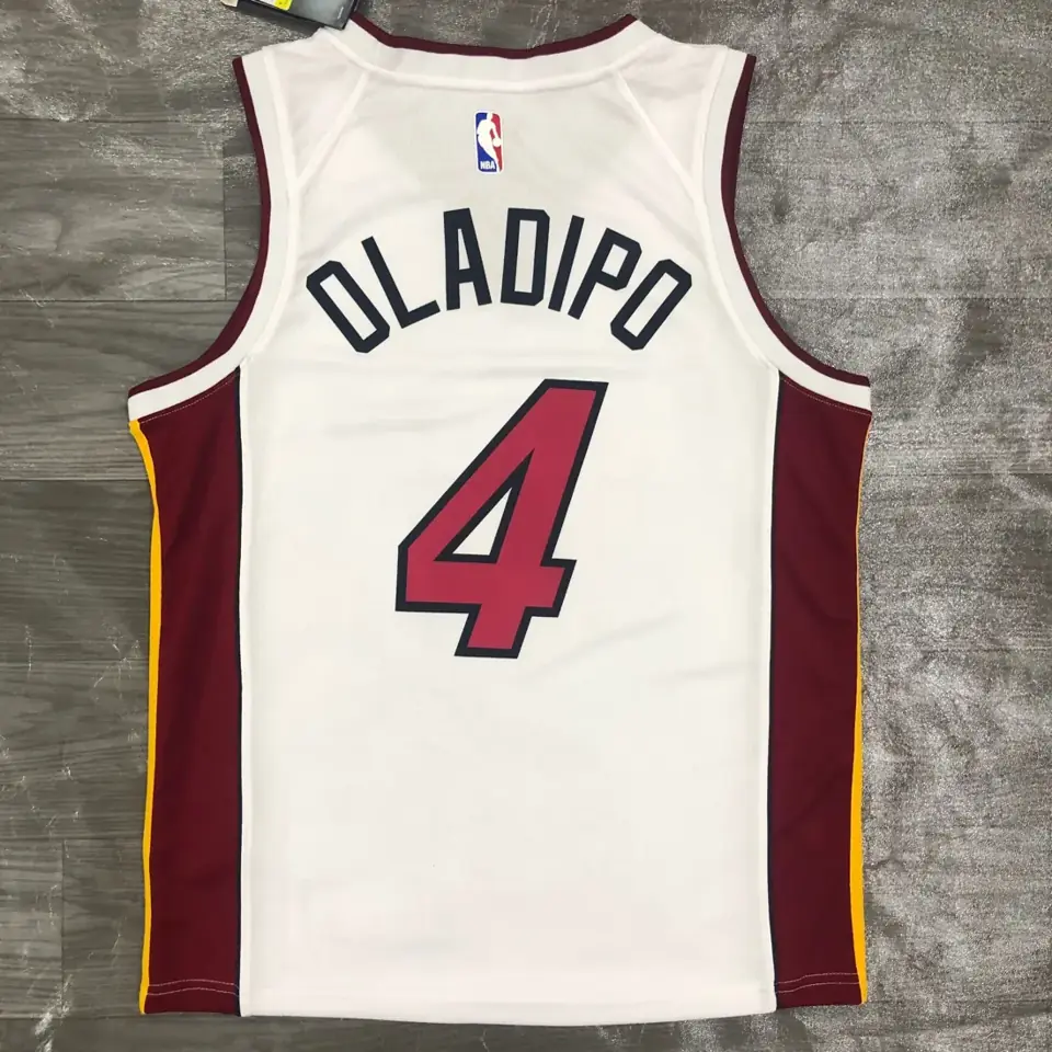 Foto 4 de Miami Heat cuello en V blanco nº 4 Oladipo