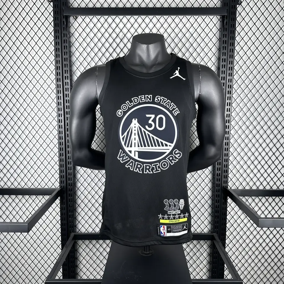 Foto 8 de Warriors negro edición de honor n.º 30 Curry