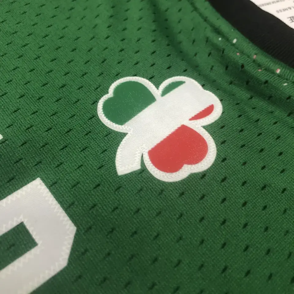 Foto 1 de Camiseta retro MN termotransferida: SW Celtics Partido en Italia nº 34 Pierce