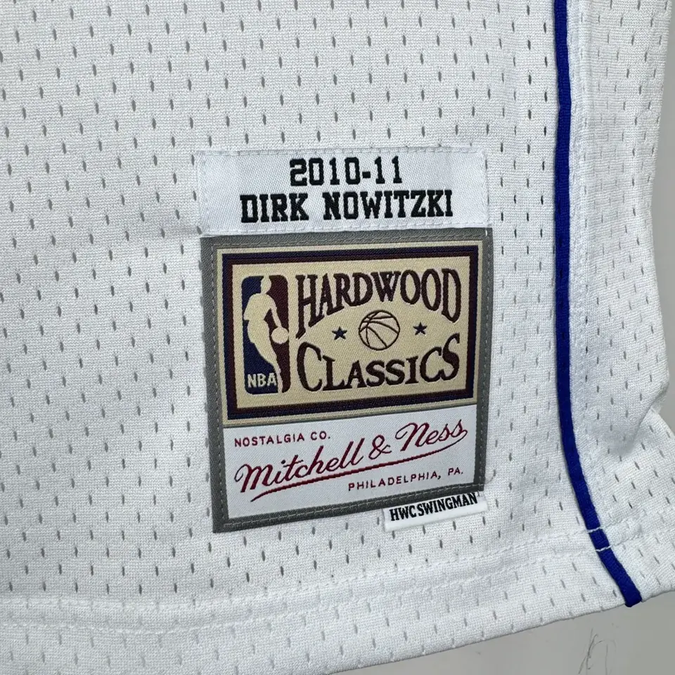 Foto 2 de MN camiseta retro termoimpresa SW: Mavericks temporada 10/11 blanca nº 41 Nowitzki