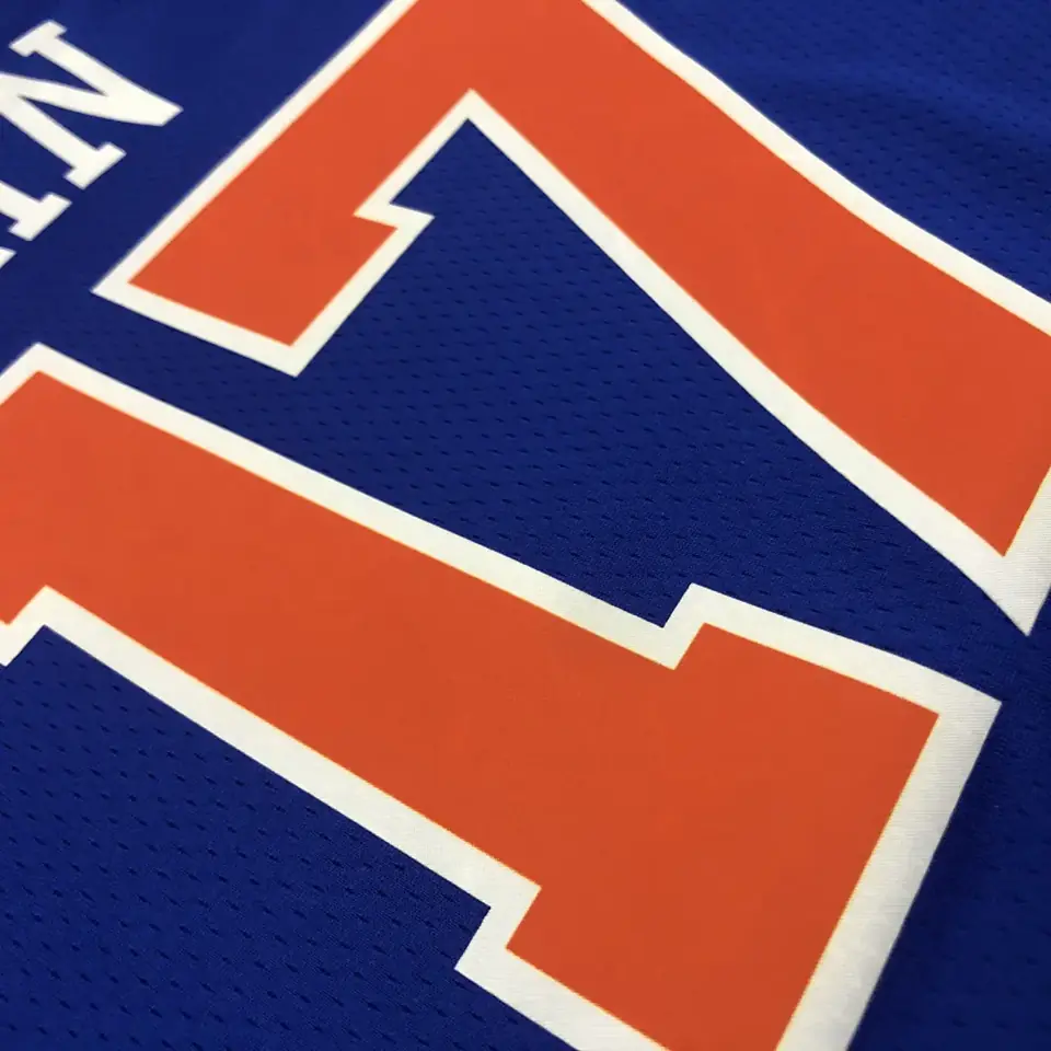 Foto 4 de Knicks azul número 17 Lin
