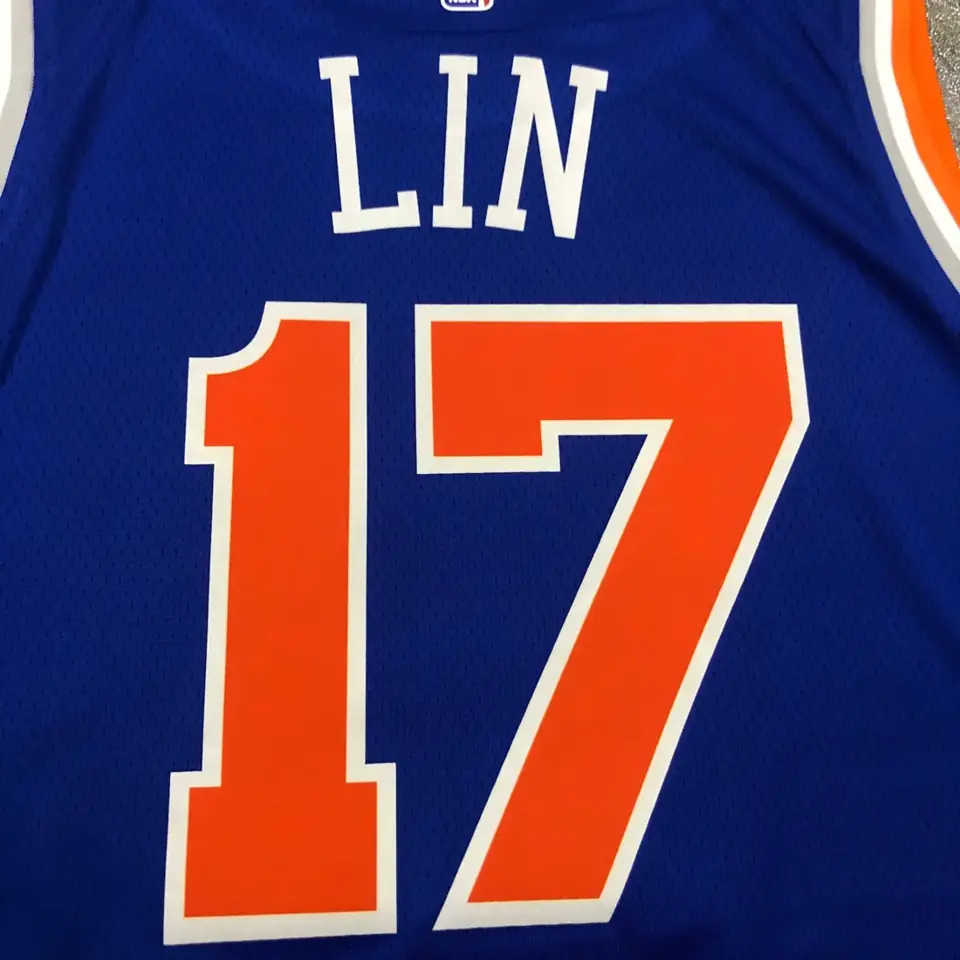 Foto 5 de Knicks azul número 17 Lin