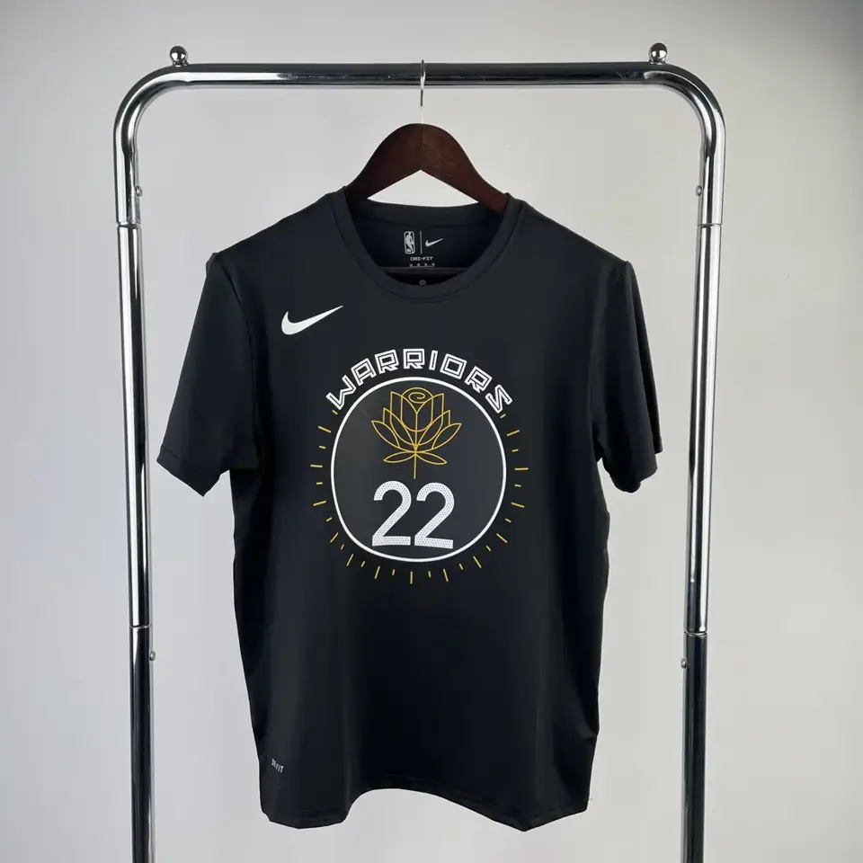 Foto 1 de Temporada 23 Golden State Warriors edición ciudad número 22 camiseta de manga corta de secado rápido