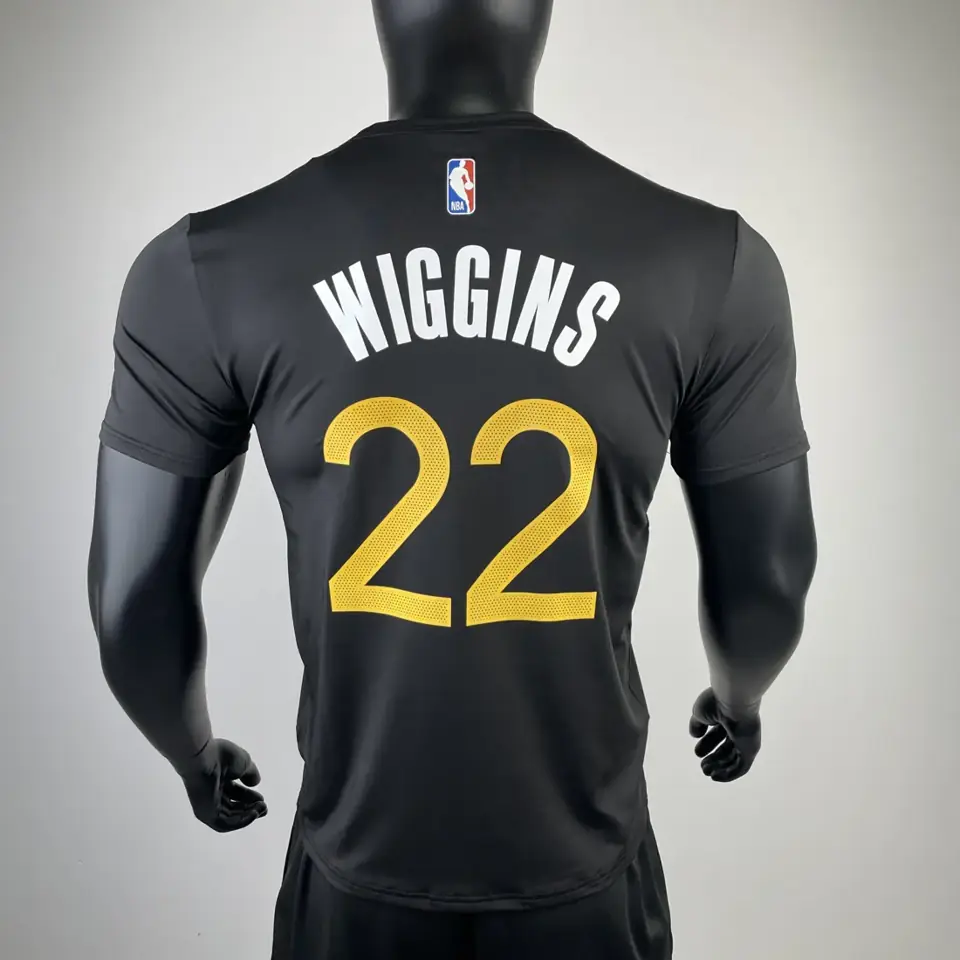 Foto 3 de Temporada 23 Golden State Warriors edición ciudad número 22 camiseta de manga corta de secado rápido