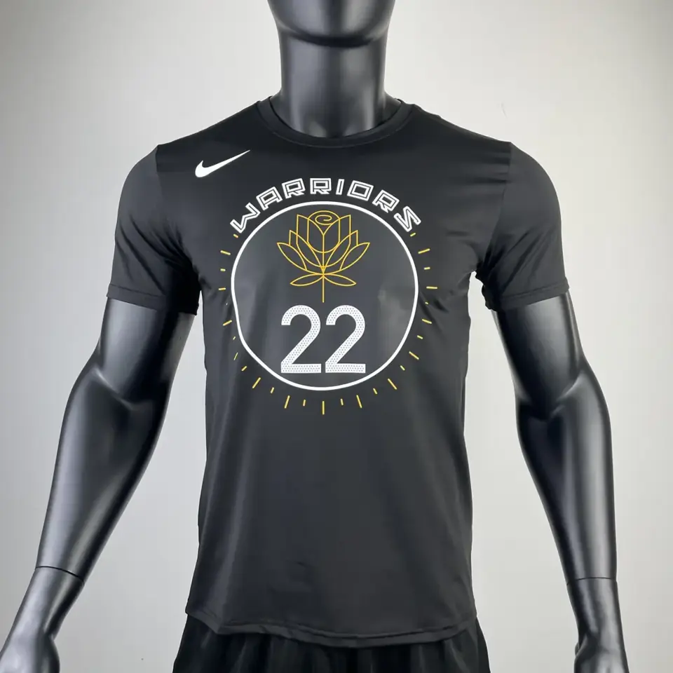 Foto 4 de Temporada 23 Golden State Warriors edición ciudad número 22 camiseta de manga corta de secado rápido