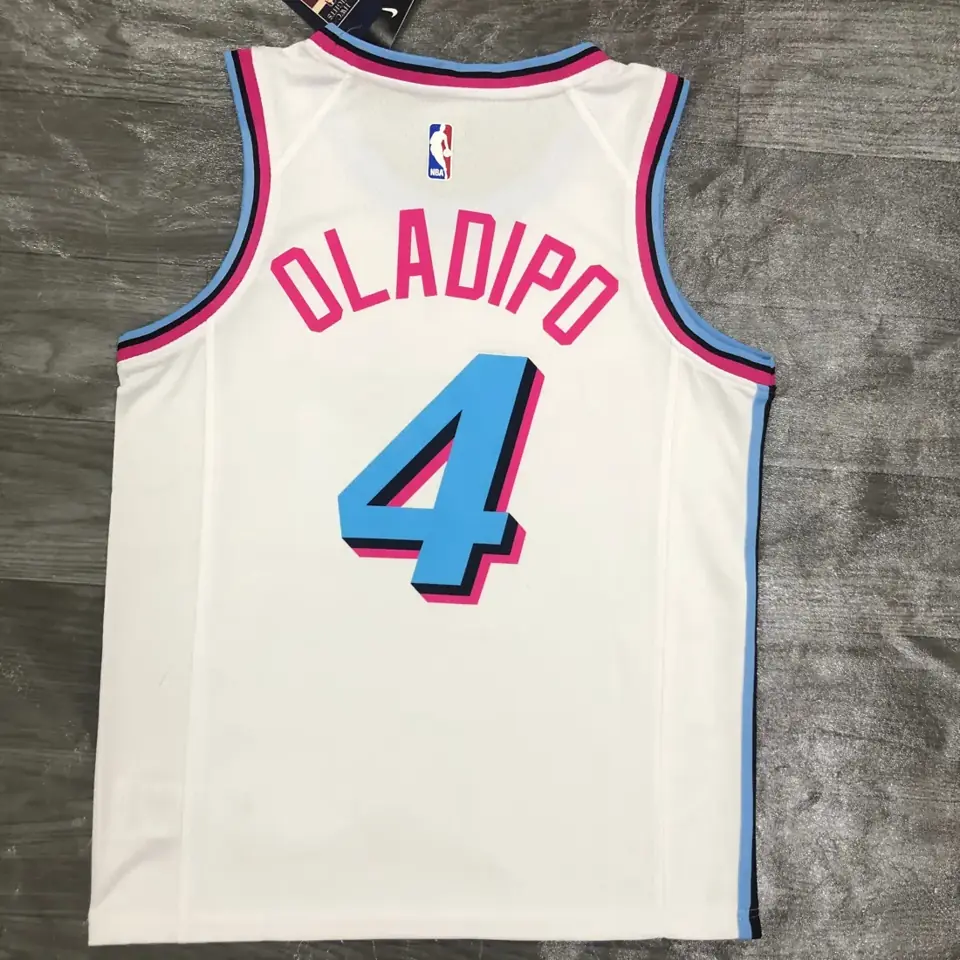 Foto 3 de Miami Heat cuello redondo blanco nº 4 Oladipo