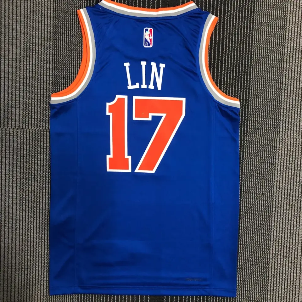 Foto 2 de 75 aniversario Knicks azul número 17 Lin
