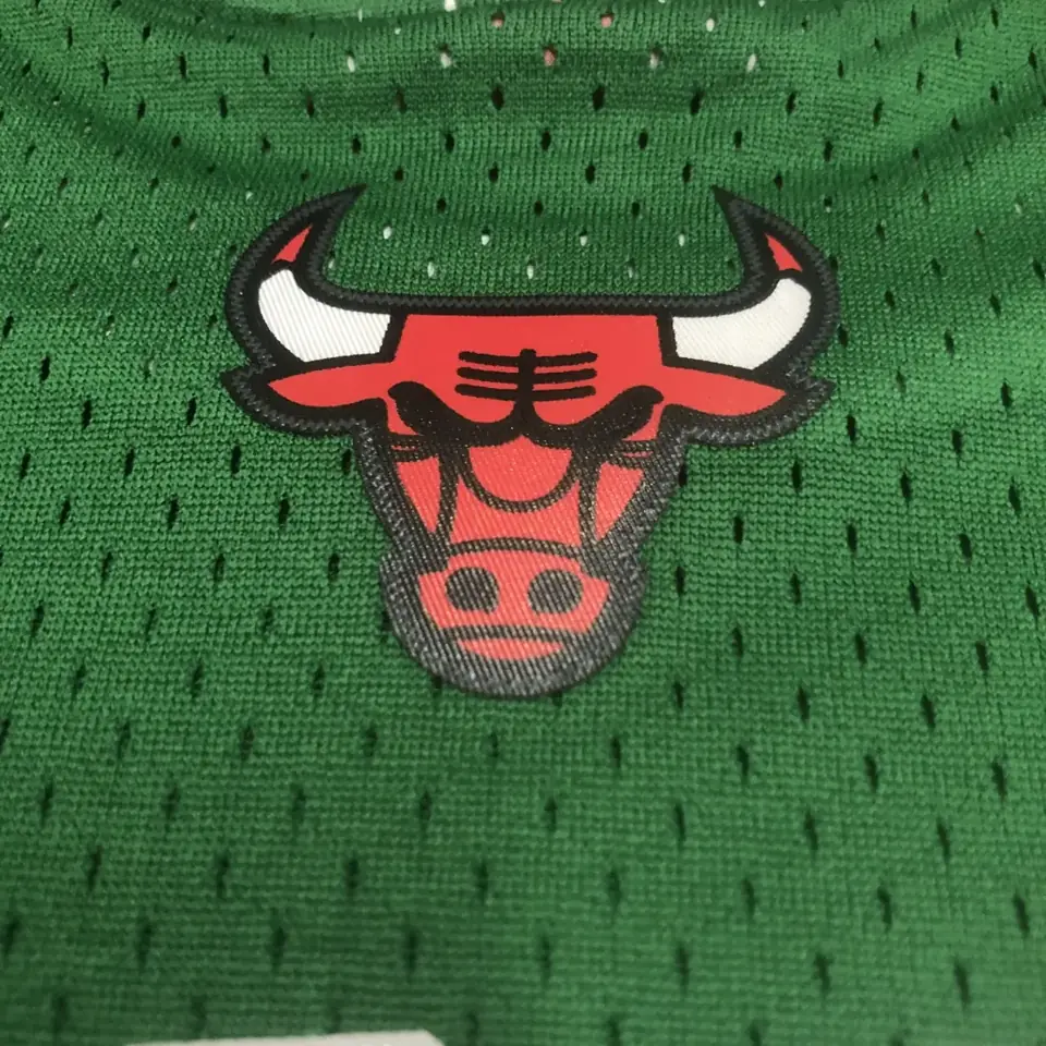 Foto 2 de MN camiseta retro termosellada: SW Chicago Bulls temporada 08/09 San Patricio verde n.º 1 Rose