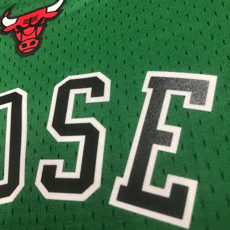 Foto 3 de MN camiseta retro termosellada: SW Chicago Bulls temporada 08/09 San Patricio verde n.º 1 Rose