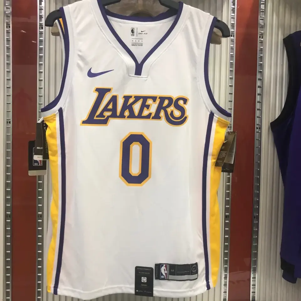 Foto 5 de Los Angeles Lakers blanco cuello en V nº 0 Nick Young