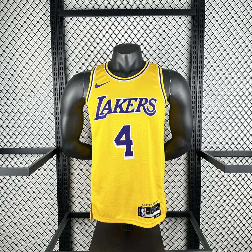 Foto 3 de Temporada 23 Los Angeles Lakers Color amarillo número 4 Knecht