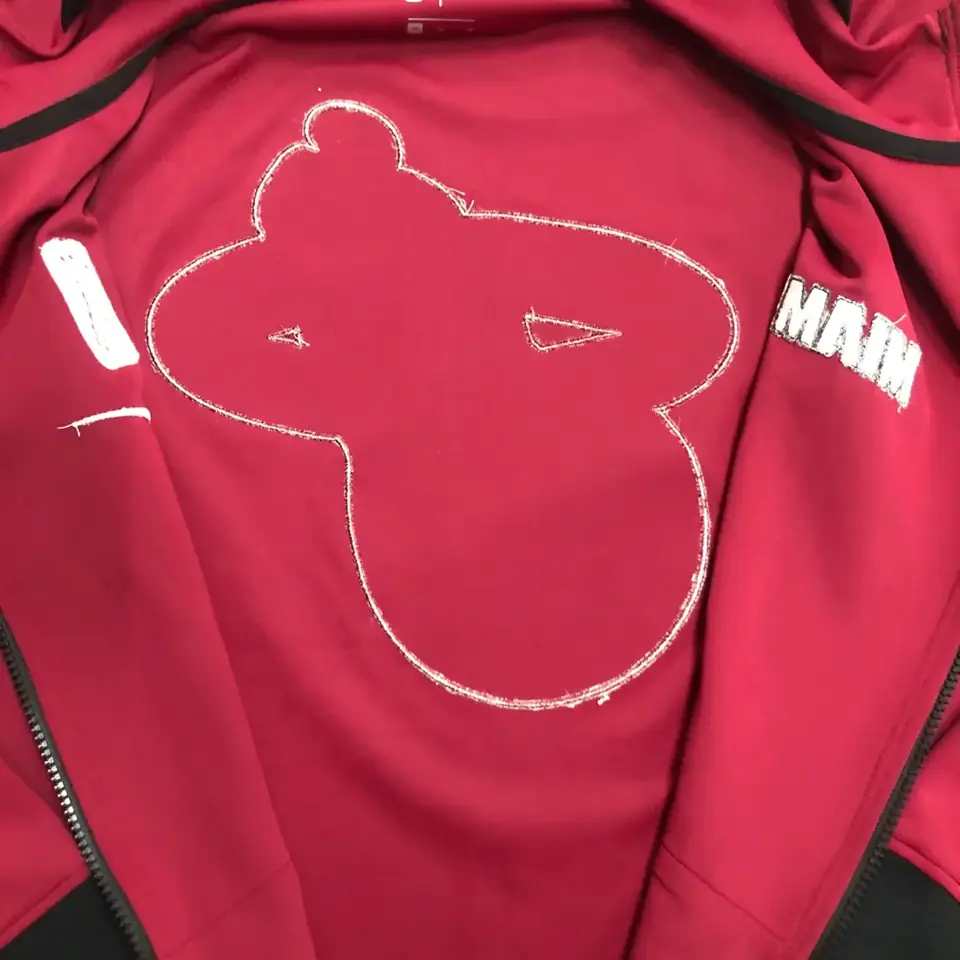 Foto 5 de Producto auténtico de tienda oficial internacional: versión de jugador GI chaqueta de calentamiento de los Heat de Miami