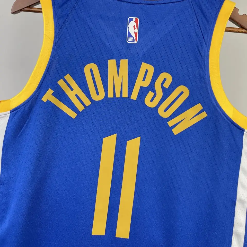 Foto 8 de Temporada 23 Golden State Warriors visitante azul número 11 Thompson