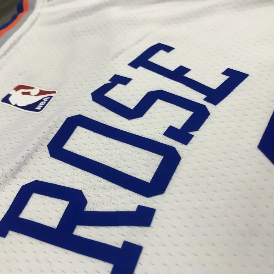 Foto 6 de Knicks blanco número 4 Rose