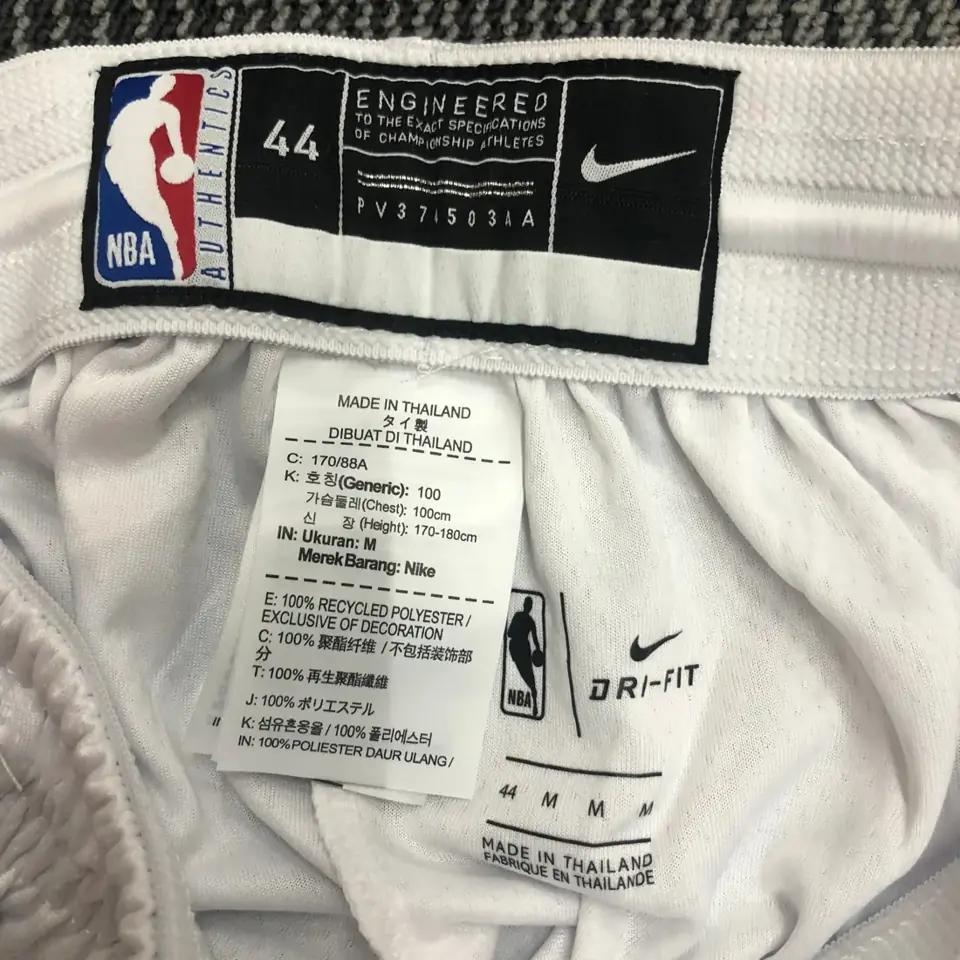 Foto 2 de Warriors pantalones cortos blancos estándar