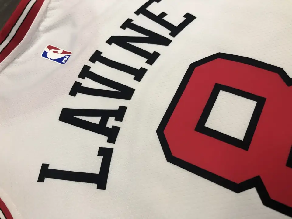 Foto 5 de Bulls cuello redondo blanco nº 8 Zach LaVine