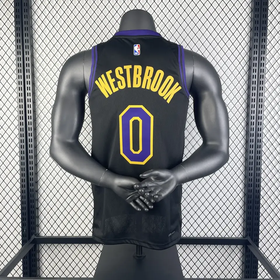 Foto 2 de Temporada 26 Los Angeles Lakers City Edition Nº 0 Russell Westbrook