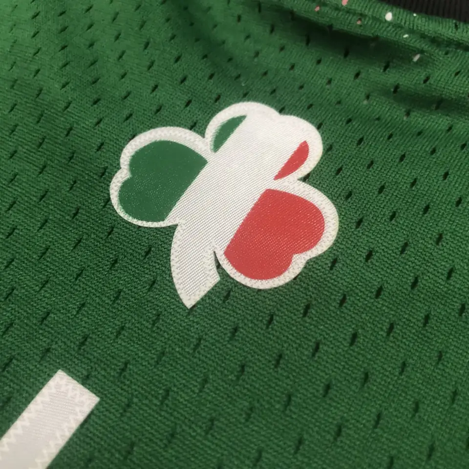 Foto 2 de MN camiseta retro termoimpresa: SW Celtics partido en Italia nº 20 Ray Allen